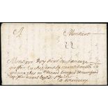 French Colonies - Martinique. The Brian Brookes Collection Postal History Early Letters 1688 (2...