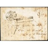 French Colonies - Martinique. The Brian Brookes Collection The Sub Post Offices Trinite 1834 (1...