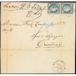 French Colonies - Martinique. The Brian Brookes Collection Franked Postal History Later General...