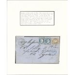 French Colonies - Martinique. The Brian Brookes Collection Franked Postal History Later General...