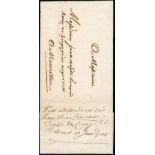 French Colonies - Martinique. The Brian Brookes Collection Postal History Early Letters 1737 (1...