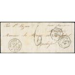 French Colonies - Martinique. The Brian Brookes Collection Postal History The Mexican Line 1865...