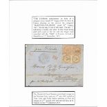 French Colonies - Martinique. The Brian Brookes Collection Postal History The Mexican Line 1865...