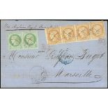 French Colonies - Martinique. The Brian Brookes Collection The Sub Post Offices Trinite 1874 (2...