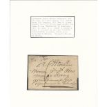 French Colonies - Martinique. The Brian Brookes Collection Postal History Fourth British Occupa...