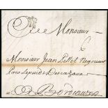 French Colonies - Martinique. The Brian Brookes Collection Postal History Early Letters 1723 (6...