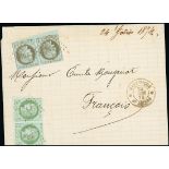 French Colonies - Martinique. The Brian Brookes Collection Franked Postal History Later General...