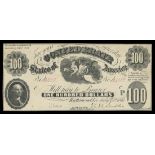 CSA. T-7. $10. July 25, 1861. Cr. 10. PF-3. No.15881. C. Ceres and Proserpine. George Washingto...