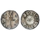 England. Viking Kingdom of York (Jórvik), ca. 895-920. Cnut. AR Penny. 1.37 gms. Patriarchal cr...