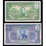 Paraguay. Banco Central del Paraguay. A selection comprising 5, 10 (2), 50 (2), 100 (2), 500 an...