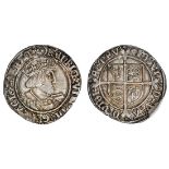 England. House of Tudor. Henry VIII (1509-1547). Second coinage, 1526-1544. Groat, mm rose. 2.8...