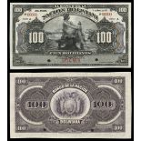 Bolivia. Banco de La Nacion Boliviana. 100 Bolivianos. ND (1929). P-111s. Black on multicolor g...