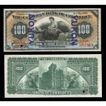 Canada. Toronto, Ontario. Canadian Bank of Commerce. $100. May 2, 1898. 14-57aS. Black on orang...