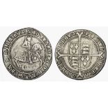 England. House of Tudor. Edward VI (1547-53). Crown, fine silver issue, m.m. y, 1551. 30.20g. K...