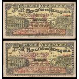 Mexico. Comision Reguladora del Mercado de Henequen. 20 pesos, 20 November 1914, serial number...