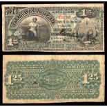 Paraguay. El Banco del Paraguay y Rio de la Plata.1 peso 25 centavos, 25 June 1889, red serial...