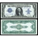 Group of $1 1923 Silver Certificates. VF or better. One is soiled. [6]