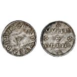 England. Kings of Wessex. Edward the Elder (899-924). AR Penny. 1.59 gms. Small cross in circle...