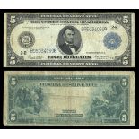 Group of Fr.851A $5 1914 Federal Reserve Notes. New York district. White-Mellon. Fine . [5]