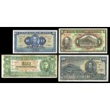 A mixed group of Bolivia, El Banco de Potosi unissued 1 boliviano (3), 1894, Vale de Tesoreria,...