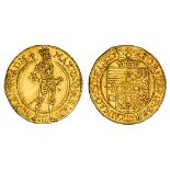 Austria. Archduke Maximilian (1612-1618). Ducat, nd (1612). Crowned and armored figure of the A...