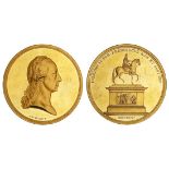 Austria. Franz II, as H.R.E. (1792-1806). Gold Medal of 20 Ducat weight on the Erection of the...