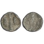 Papal States. Clemente XIII (1758-1769). Lead Bulla. 42mm. 73.7mm. CLE: / MENS / PAPA / XIII, r...