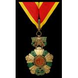 Vietnam. Republic. National Order. Commander's Neck Badge. 60mm (not including dragonhead suspe...