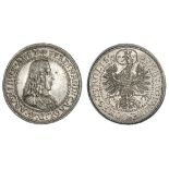 Austria. Archduke Ferdinand Charles (1632-1662). Double Taler, nd (ca. 1654). Hall. 57.2 gm. Ar...