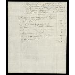 Judaica. 1791 document denoting the employment of Jewish spies in Germany. Manuscript statement...