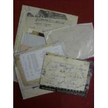 Southampton, a large quantity of autographs on various items, album pages, team groups, from the