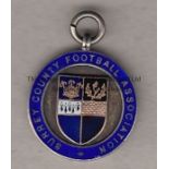 DULWICH HAMLET -H.ROBBINS Surrey County F.A.Medal awarded to H.Robbins of Dulwich Hamlet, Charity