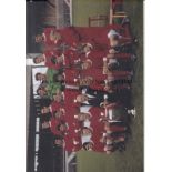 MANCHESTER UTD 1968 Col 12” x 8” photo, showing Manchester United’s 1968 European Cup winning