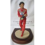 AYRTON SENNA / F1 RACING An Ayrton Senna figurine (sculpture) in his full McLaren Honda Racing