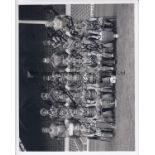 LIVERPOOL AUTOGRAPHS 1984/5 A b/w 10" X 8" team group signed by 17 of the 21 players and