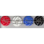 FOOTBALL BUTTON BADGES Thirty five badges in good condition including England, Scotland, Hull,
