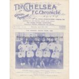 CHELSEA - CELTIC 1923 Chelsea home programme v Celtic, 18/4/1923, two Celtic team groups in the four