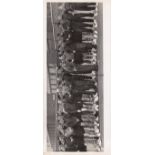 LIVERPOOL 1959 Excellent 10" x 4" black and white photograph of the Liverpool players together for