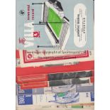 EVERTON A collection of 24 Everton away programmes 1947-1965 to include matches at Arsenal, Aston