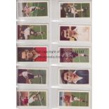 CADET SWEET CARDS Complete set of 50 Footballers issued in 1956. Good