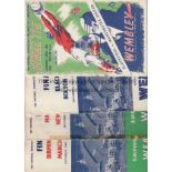 FINALS / SEMI FINALS A collection of 17 Finals and Semi Final programmes to include 7 FA Cup