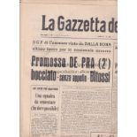 1967 MANCHESTER UTD v ITALIAN OLYMPIC X1 Match played 16 August 1967 at Old Trafford. The Italian