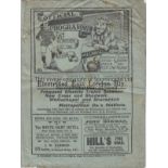 1921 LONDON AMATEUR CUP FINAL - MILLWALL Official Millwall programme, Barking v Dulwich Hamlet, 14/