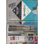 MOTOR CYCLING / MALLORY PARK Ten programmes 1956 - 1964 in generally good condition, some have