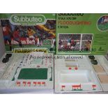 SUBBUTEO Two incomplete boxed sets, both are "Subbuteo Floodlighting Editions", but pictures on