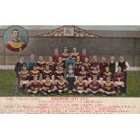 BRADFORD CITY 1910-1911 Postcard Bradford City team group, 1910-11.