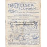 AMATEUR CUP SEMI-FINAL 1929 - CHELSEA Eight page Chelsea programme, Amateur Cup Semi-Final, 9/3/