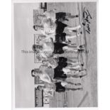 JOHNNY HAYNES FULHAM AUTOGRAPH A signed b/w 10" X 8" photograph of Fulham in pre-season training