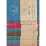 1948 OLYMPIC GAMES - ATHLETICS Eight different programmes for the Athletics held at Empire Stadium ,