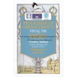 FA CUP FINAL 2000 10 Page booklet of Programme of Arrangements for the 2000 FA Cup Final at Wembley,